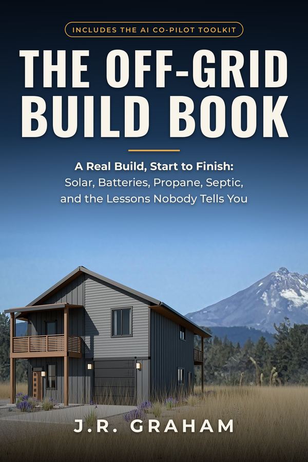 Front cover of The Off-Grid Build Book